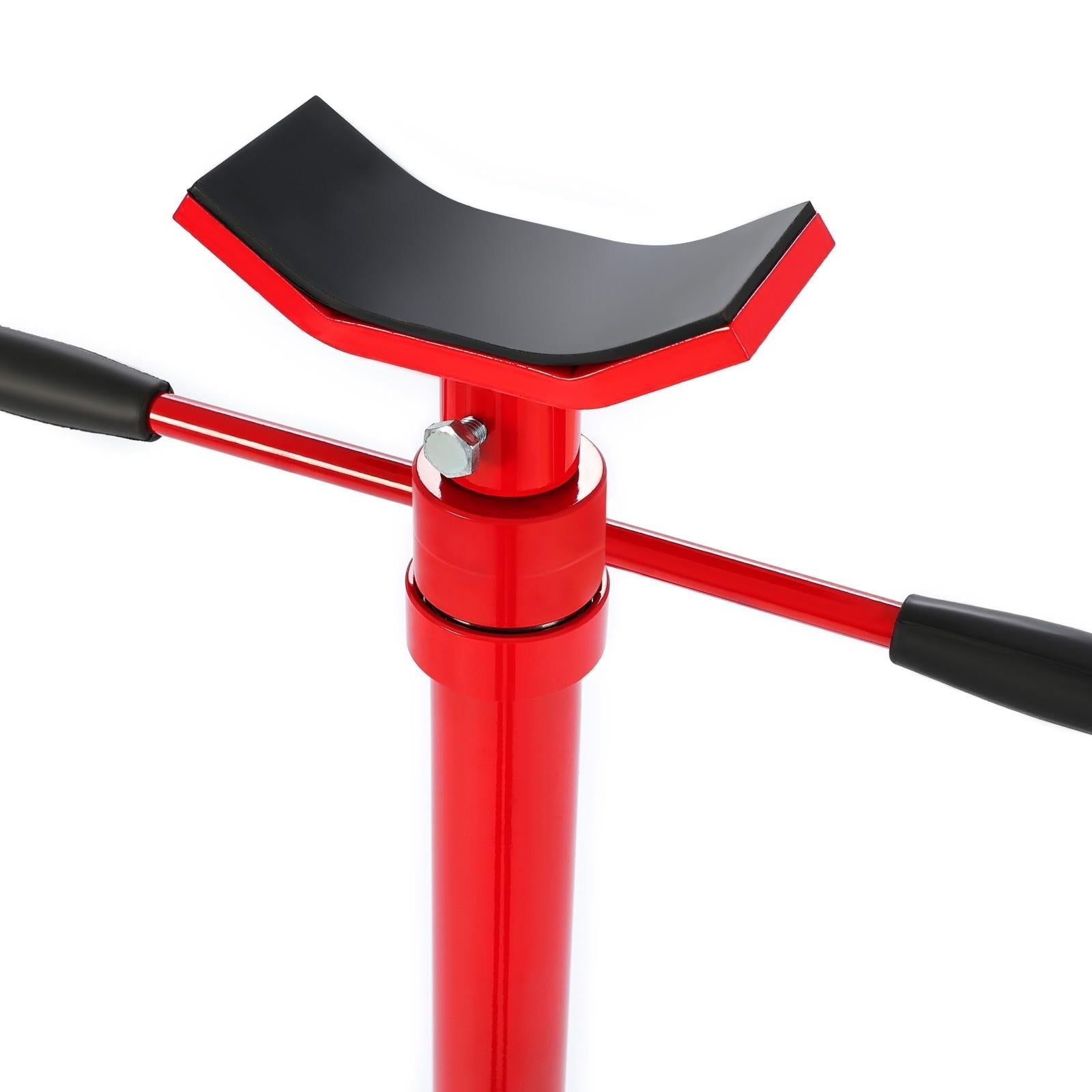 Steel Under Hoist Lift Jack 1000lbs Car Support adjustable Jack Stand Red
