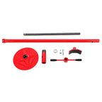 Steel Under Hoist Lift Jack 1000lbs Car Support adjustable Jack Stand Red