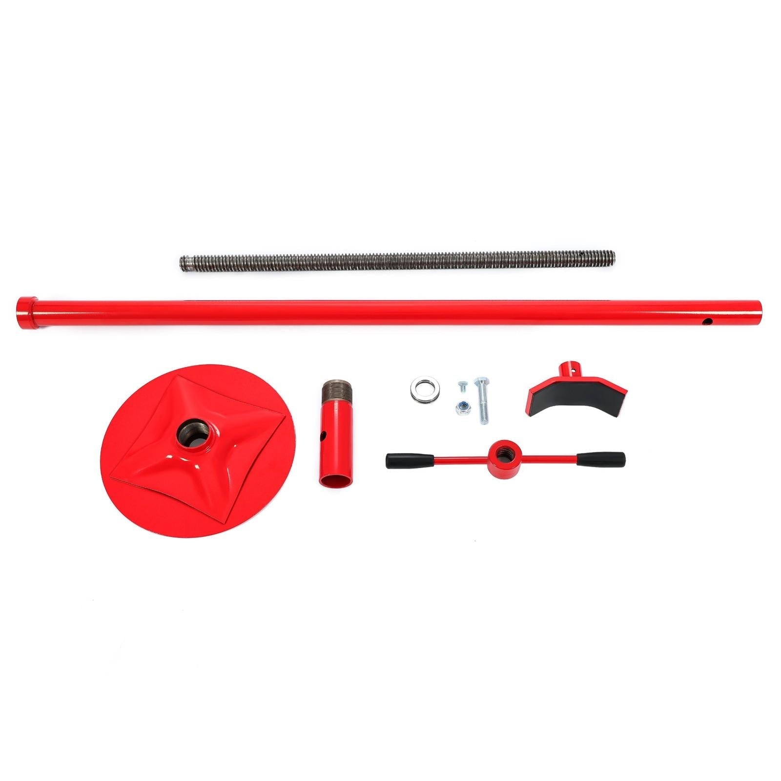 Steel Under Hoist Lift Jack 1000lbs Car Support adjustable Jack Stand Red