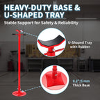 Steel Under Hoist Lift Jack 1000lbs Car Support adjustable Jack Stand Red