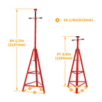 4000 LB Vehicle Under Hoist Jack Stand Support Jack Stand Lift
