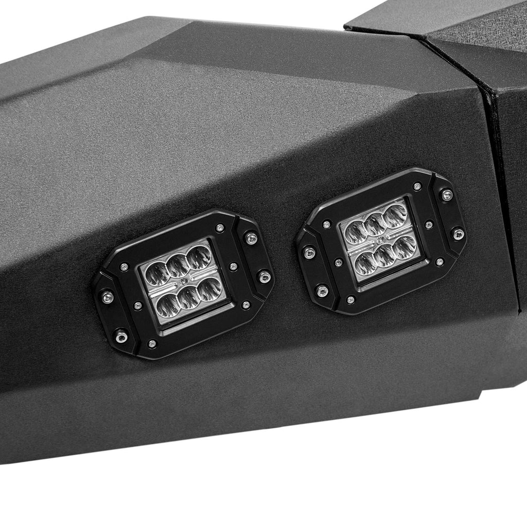Front Bumper Winch Ready w/D Rings & Lights For Toyota Tundra 2007-2013