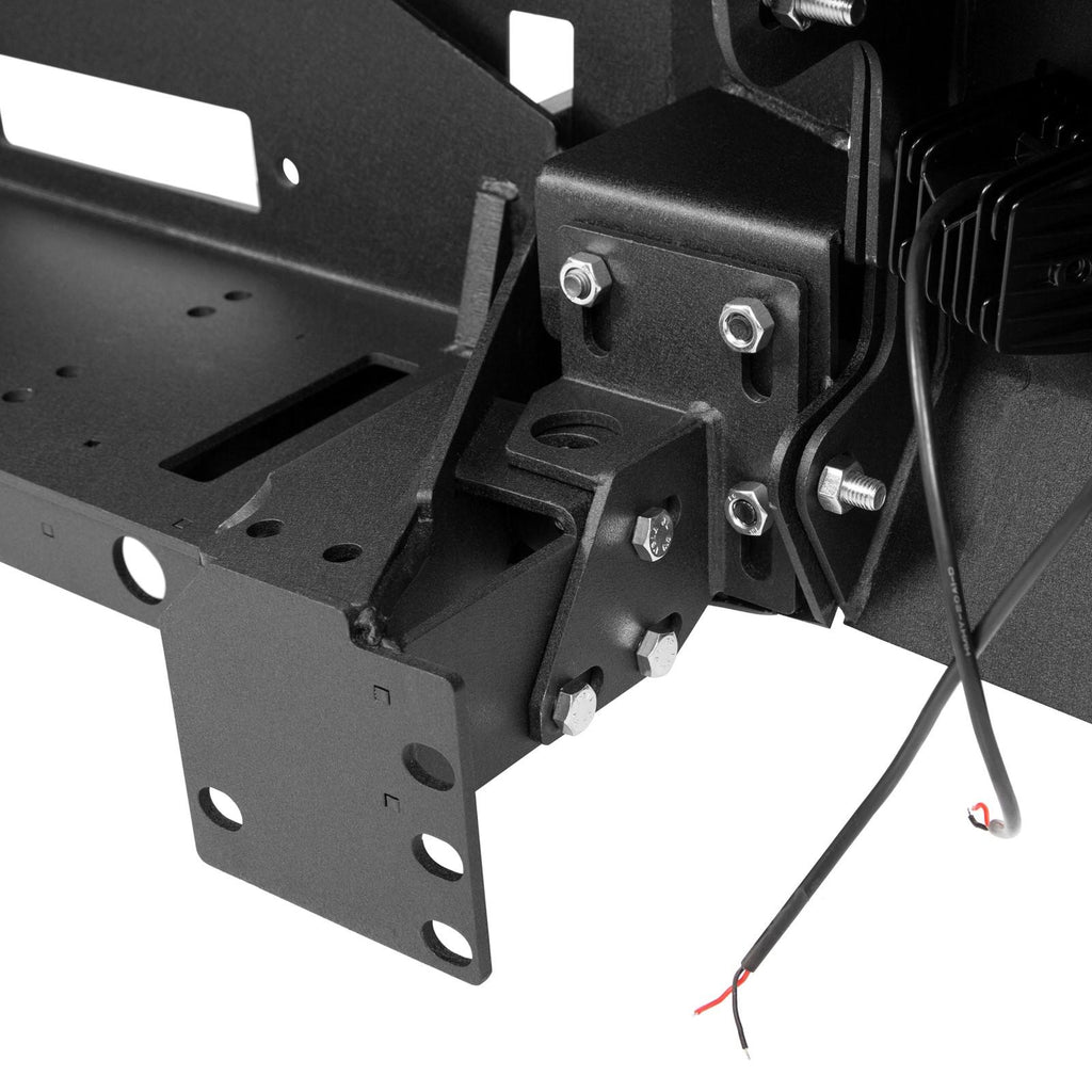 Front Bumper Winch Ready w/D Rings & Lights For Toyota Tundra 2007-2013