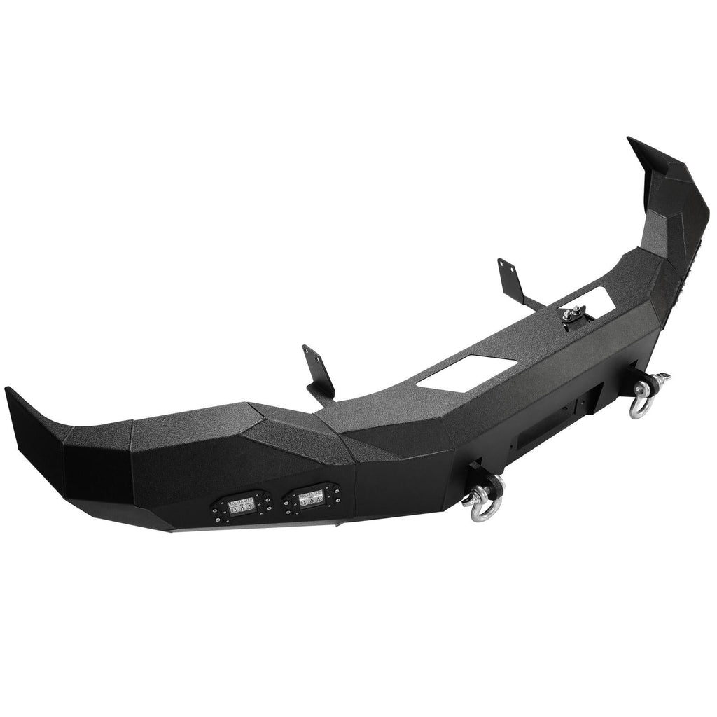 Front Bumper Winch Ready w/D Rings & Lights For Toyota Tundra 2007-2013