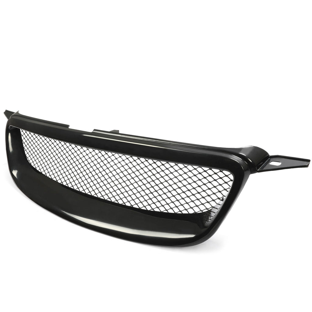 GLOSS BLACK BUMPER GRILL MESH GRILLE FOR TOYOTA COROLLA 2003-2007 2004 2005 2006