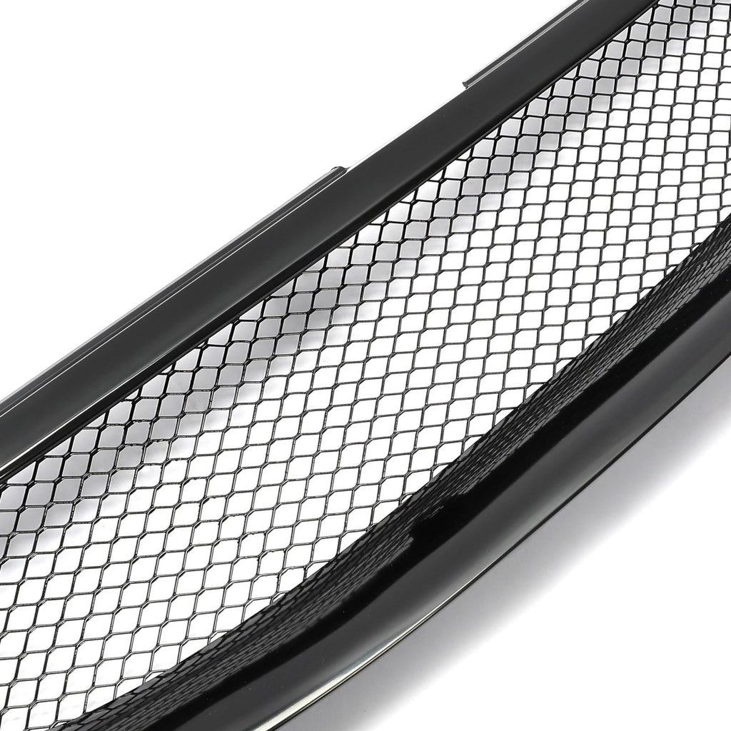 GLOSS BLACK BUMPER GRILL MESH GRILLE FOR TOYOTA COROLLA 2003-2007 2004 2005 2006