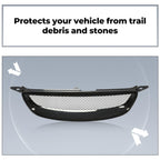 GLOSS BLACK BUMPER GRILL MESH GRILLE FOR TOYOTA COROLLA 2003-2007 2004 2005 2006