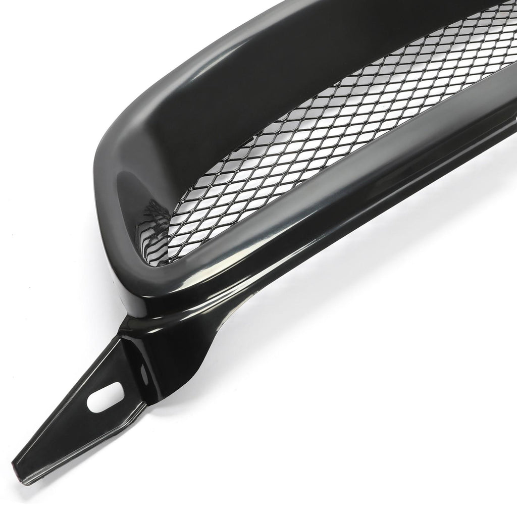 GLOSS BLACK BUMPER GRILL MESH GRILLE FOR TOYOTA COROLLA 2003-2007 2004 2005 2006