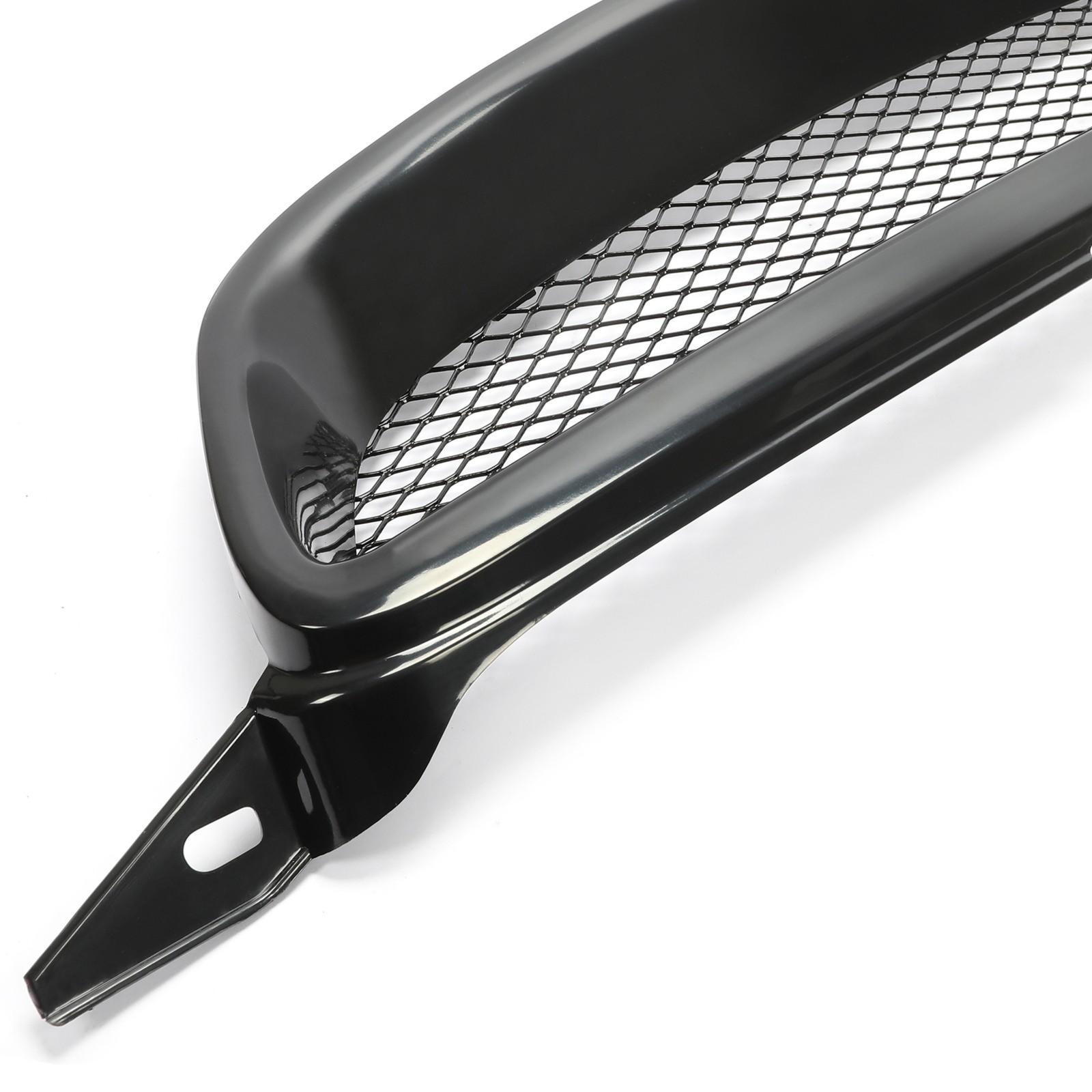 GLOSS BLACK BUMPER GRILL MESH GRILLE FOR TOYOTA COROLLA 2003-2007 2004 2005 2006