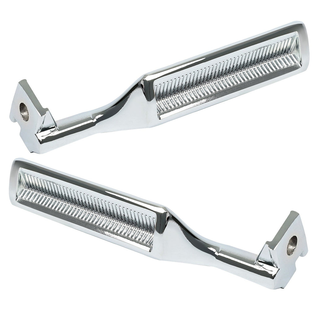 Silver Metal Inside Door Handles LH RH For Ford F150 F250 F350 Bronco 87-96