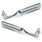 Silver Metal Inside Door Handles LH RH For Ford F150 F250 F350 Bronco 87-96