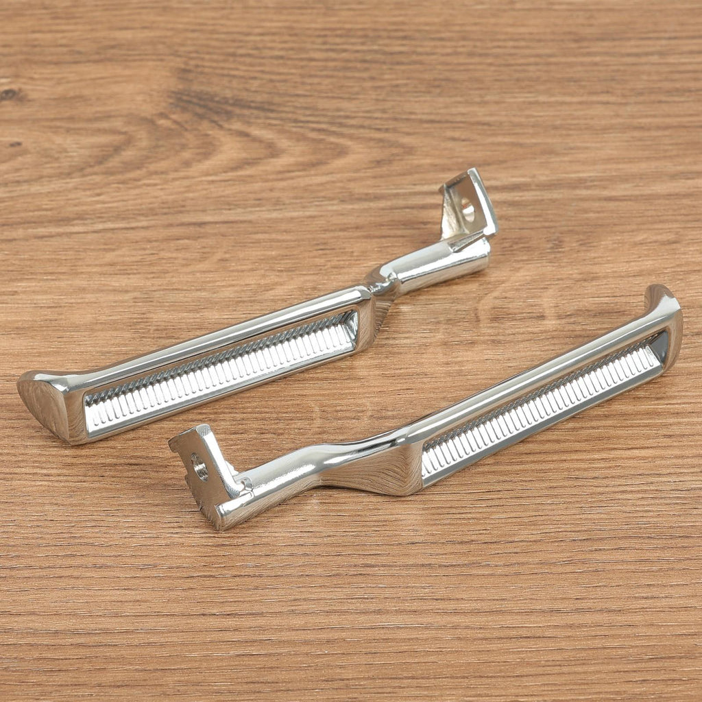 Silver Metal Inside Door Handles LH RH For Ford F150 F250 F350 Bronco 87-96