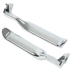 Silver Metal Inside Door Handles LH RH For Ford F150 F250 F350 Bronco 87-96