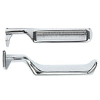 Silver Metal Inside Door Handles LH RH For Ford F150 F250 F350 Bronco 87-96