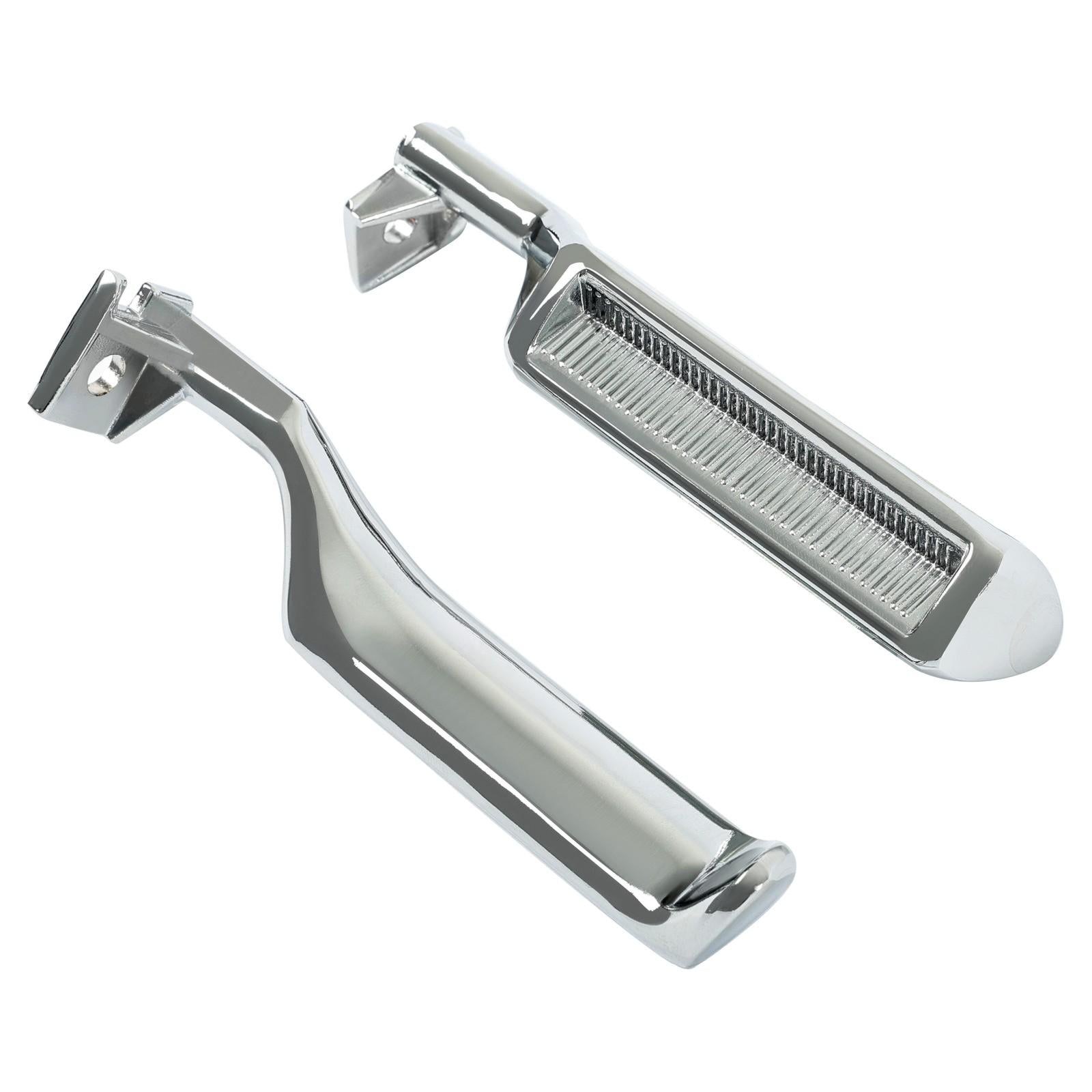 Silver Metal Inside Door Handles LH RH For Ford F150 F250 F350 Bronco 87-96