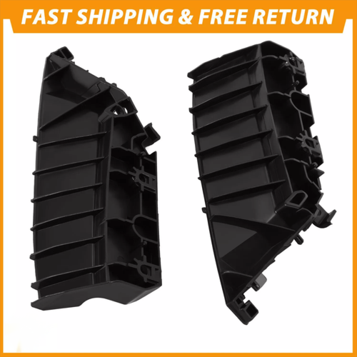 Black Front Bumper Stiffener Bracket Left &Right For Infiniti Q50 2014-2022 2018