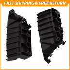 Black Front Bumper Stiffener Bracket Left &Right For Infiniti Q50 2014-2022 2018