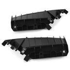 Black Front Bumper Stiffener Bracket Left &Right For Infiniti Q50 2014-2022 2018