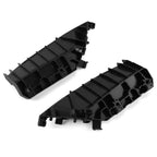 Black Front Bumper Stiffener Bracket Left &Right For Infiniti Q50 2014-2022 2018