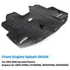 Front Engine Splash Shield Radiator Cover for Hyundai Elantra 2014 2015 2016