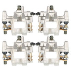 Front & Rear Brake Calipers w/Pads For Yamaha YFM700F/P Grizzly 700 07-20 NEW