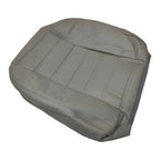 Front Driver Side Bottom Leather Seat Cover Gray for Hummer H2 2003 2007