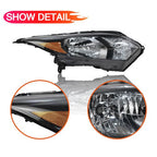 Front Headlight Headlamp Passenger Right Side for Honda HRV 2016-2018