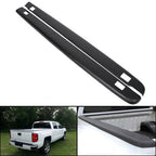 Pair Bed Rail Caps Side Covers for Chevy Silverado 5.8 Ft Bed 2007-2013