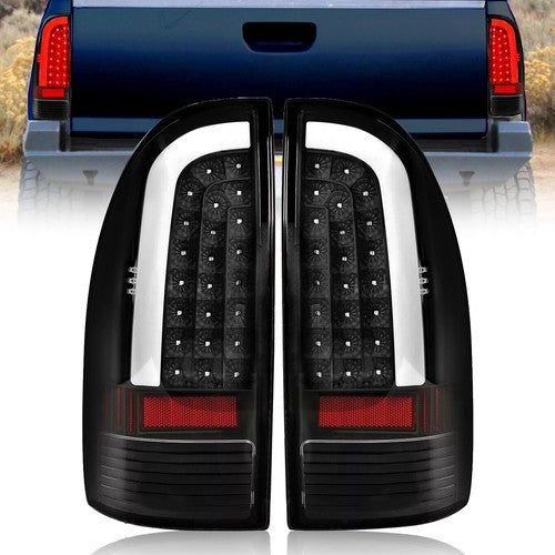 LED Tube Bar for 05-15 Toyota Tacoma Tail Light Brake Parking Lamps Black