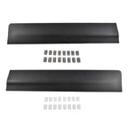Pair Rear Lower Door Trim Molding Black for Cadillac XT5 2017-2025 Left & Right