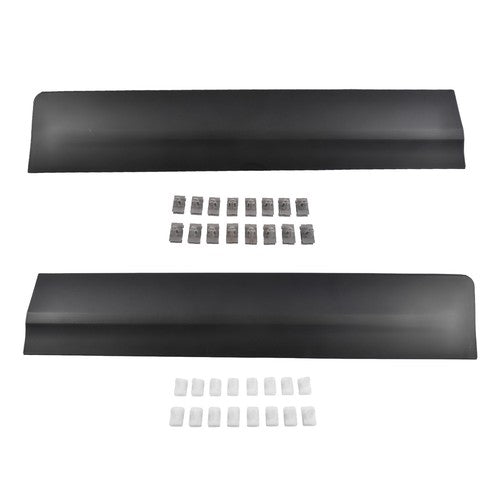 Pair Rear Lower Door Trim Molding Black for Cadillac XT5 2017-2025 Left & Right