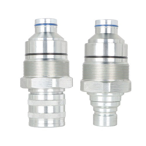 Male Female Flat Face Coupler Kit For Bobcat Loader Excavator 7246790 6667807