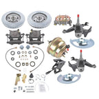 For Chevy C10 Suburban Base Truck Front Disc Brake Conversion Kit 6 Lug Wheels