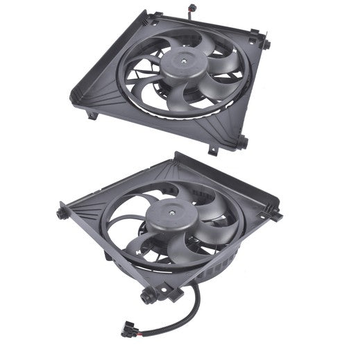 2x Engine Radiator Cooling Fan Assembly Left + Right for Tesla Model S 2012-2020