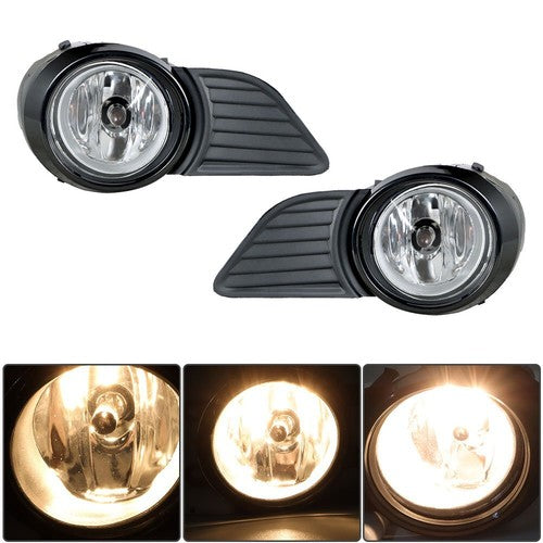 Driver+Passenger Side  Fog Lights w/Bulbs+Wiring For Toyota Sienna LE 3.5L 11-17