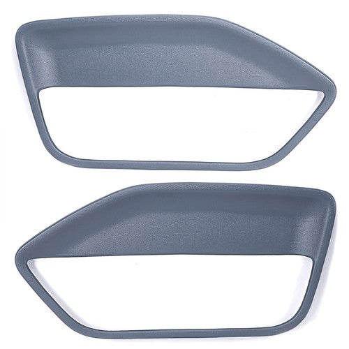 Dark Gray Pair Interior Door Panel Insert Hard Cover For Ford Mustang GT 05-09