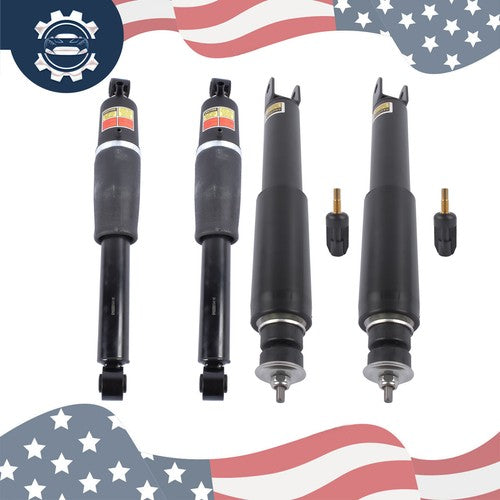 2× Rear + 2× Front Air Suspension Shocks For Chevy GMC Cadillac SUV 25979391