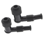 2��Spark Plug Boot Cap Cover Resistor  LB05F 90 Degree For Motorcycle Snow NEW