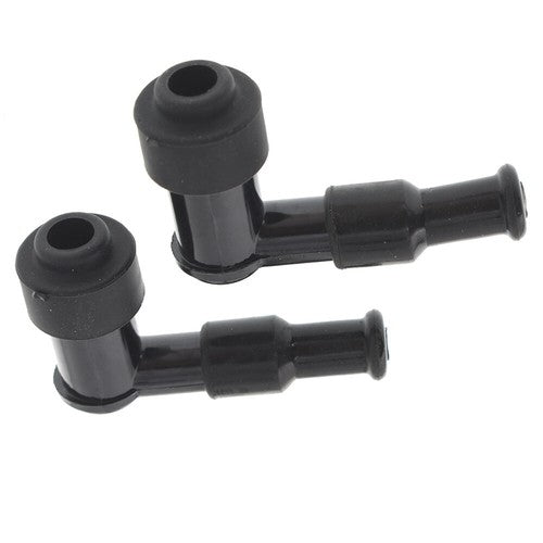 2��Spark Plug Boot Cap Cover Resistor  LB05F 90 Degree For Motorcycle Snow NEW