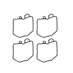 4 Carb Carburetor Repair Rebuild Kits Cb650 81-82 For Honda Cb650 Cb650sc Kit