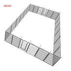 24 Panels 32x26 inch Dog Playpen Crate Fence Pet PlayPen Exercise Cage