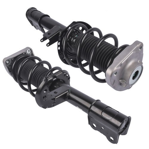 2x Front Shock Struts Assys For Mercedes C117 CLA250 CLA45 AMG GLA250 GLA45 AMG