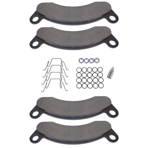 BRAKE PAD KIT 10K-12K AXLE FOR K71-180-00 DEXTER CALIPER 2 WHEELS Semi-Metallic