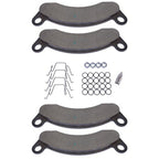 BRAKE PAD KIT 10K-12K AXLE FOR K71-180-00 DEXTER CALIPER 2 WHEELS Semi-Metallic