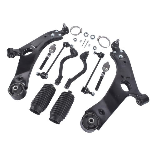 10Pcs Control Arm Kit Fit for 2010-2013 Hyundai Tucson 2011-2013 Kia Sportage