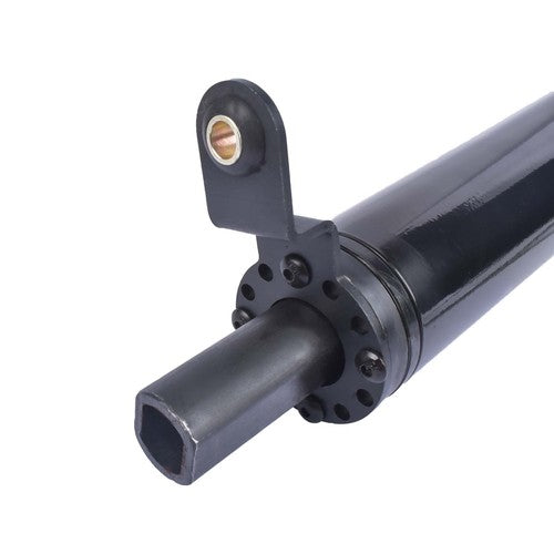 32" Automatic Column Shift Tilt Steering Column No Key & Wheel Adapter Black