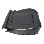 Driver&passenger Bottom Seat Cover Fit For Hummer H3 2006-2010 Black Leather