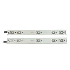 1 Pair of 20In Locking Drawer Slides Full Extension & Lock 150 lb Load Capacity