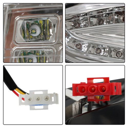 Deluxe Street Legal All LED Light KIT For EZGO RXV Golf CART 2016+