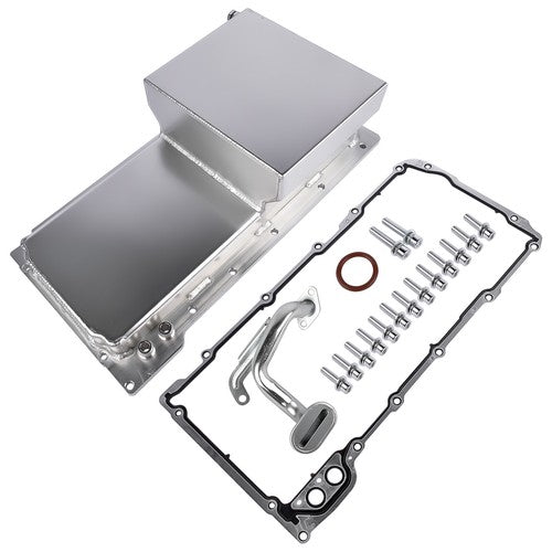 Front Oil Pan w/ Gasket for Chevrolet Small Block V8 GEN. III/IV LS1 LS2 LS3 LS6